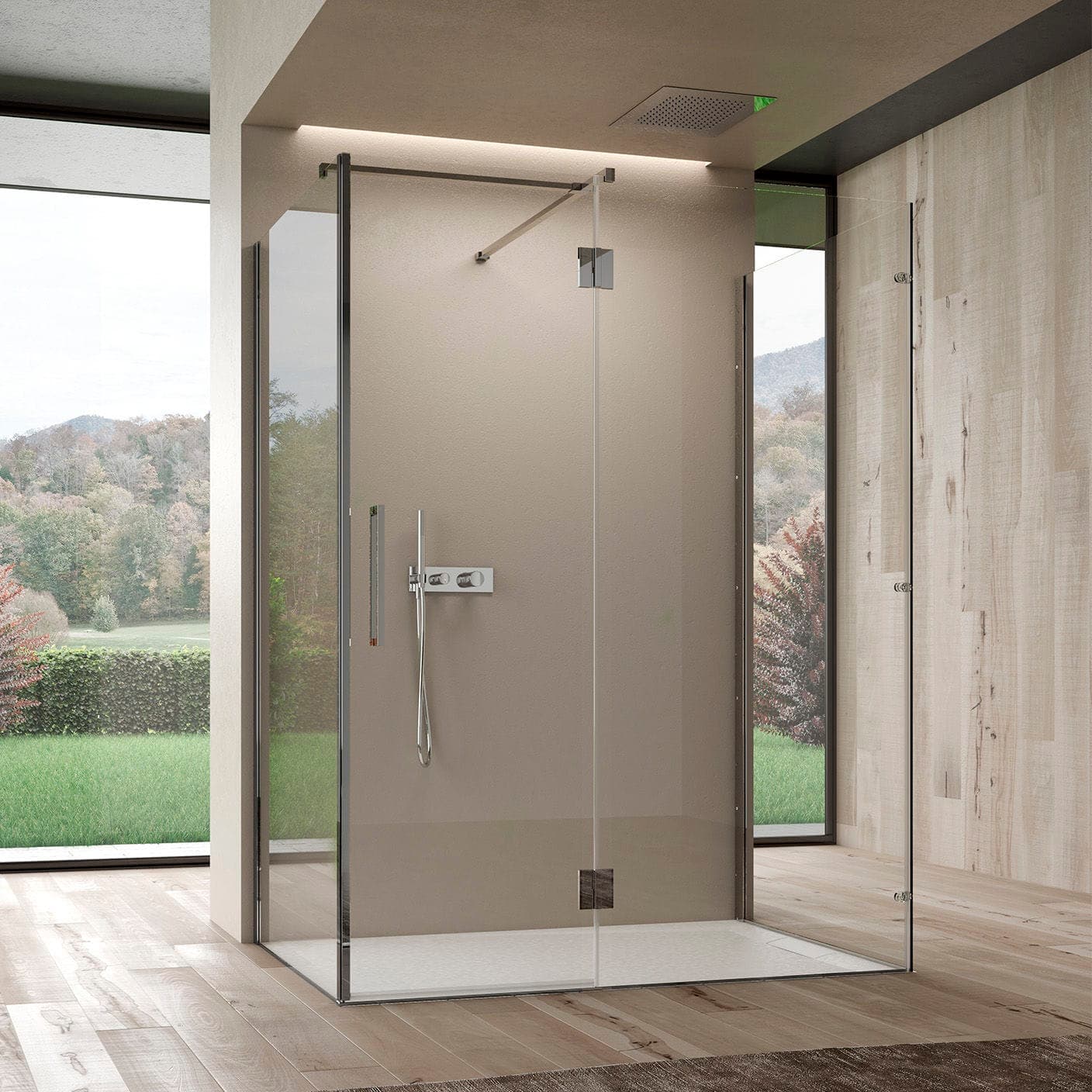 Douche à l'italienne : inspirations design pour transformer votre salle de bain
