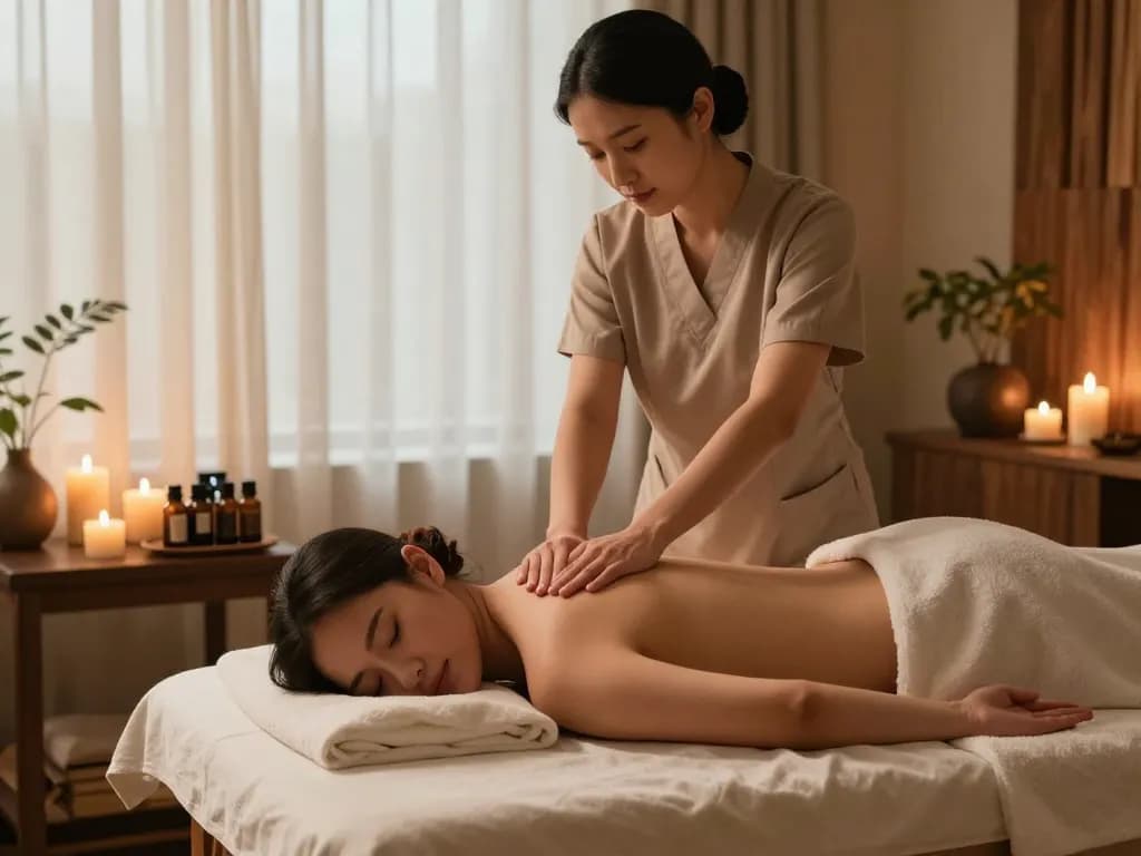 숙련된 치료사와 함께 평화로운 스파 분위기에서 재충전되는 치평동마사지를 경험하세요.