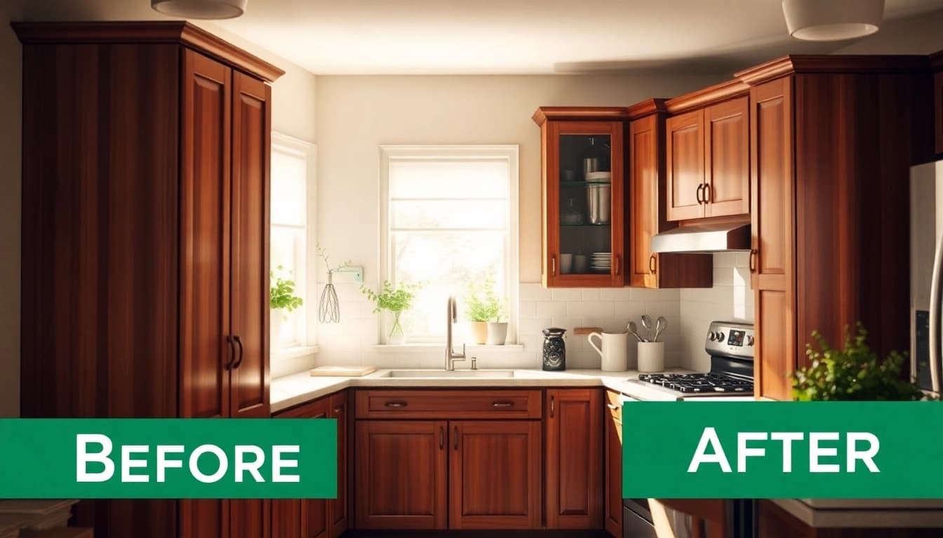 Revitalize your kitchen with Cabinet Refacing Saint Petersburg FL services showcasing modern cabinetry.