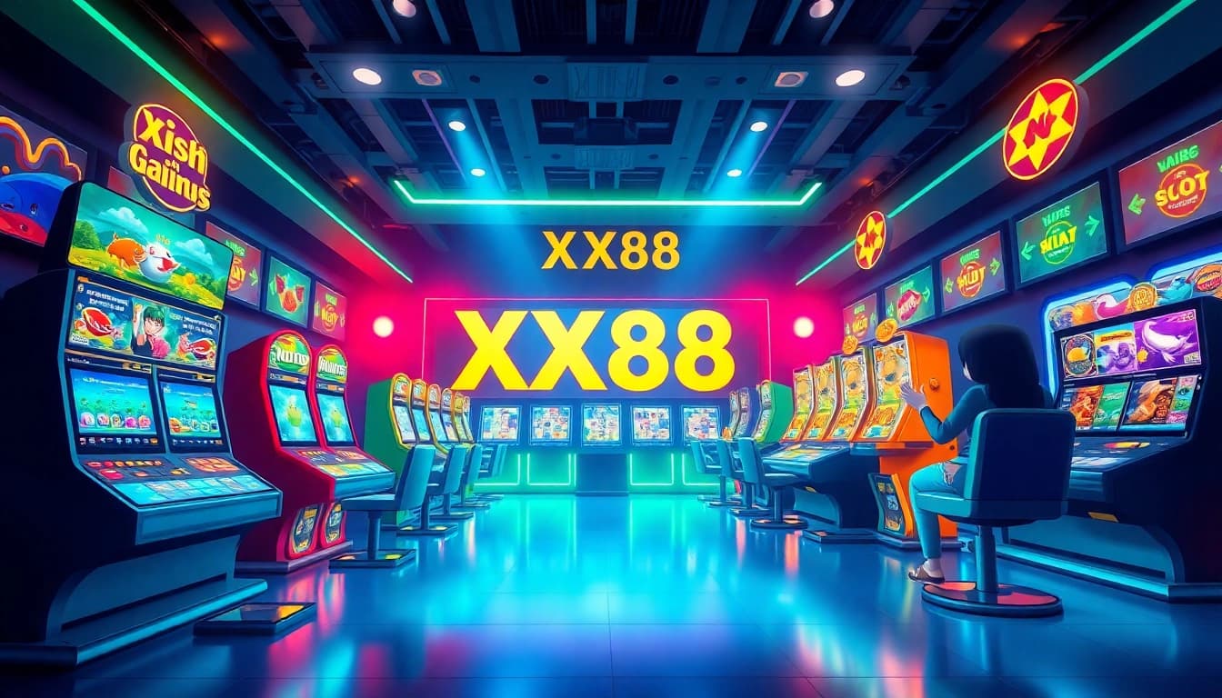 Experience the thrill of Nhà cái XX88 with vibrant online gaming visuals and user-friendly interface.
