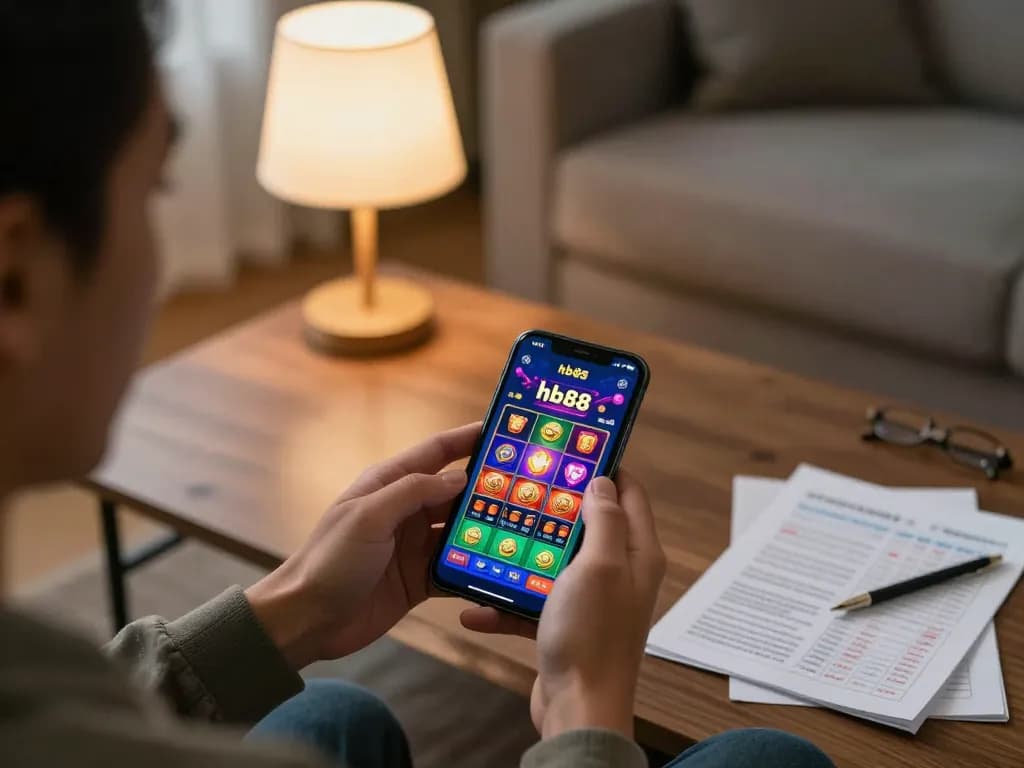 Play exciting games on the hb88 casino app while enjoying a cozy home environment.