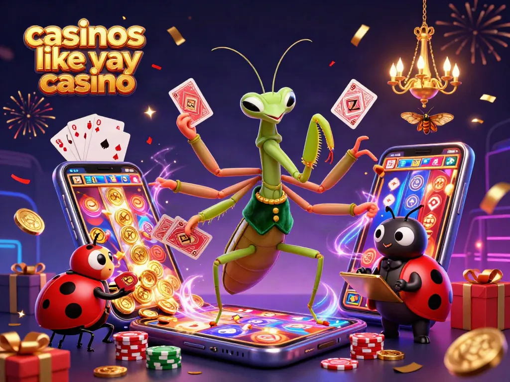 Experience exciting gameplay at casinos like yay casino with vibrant characters and thrilling gaming elements.