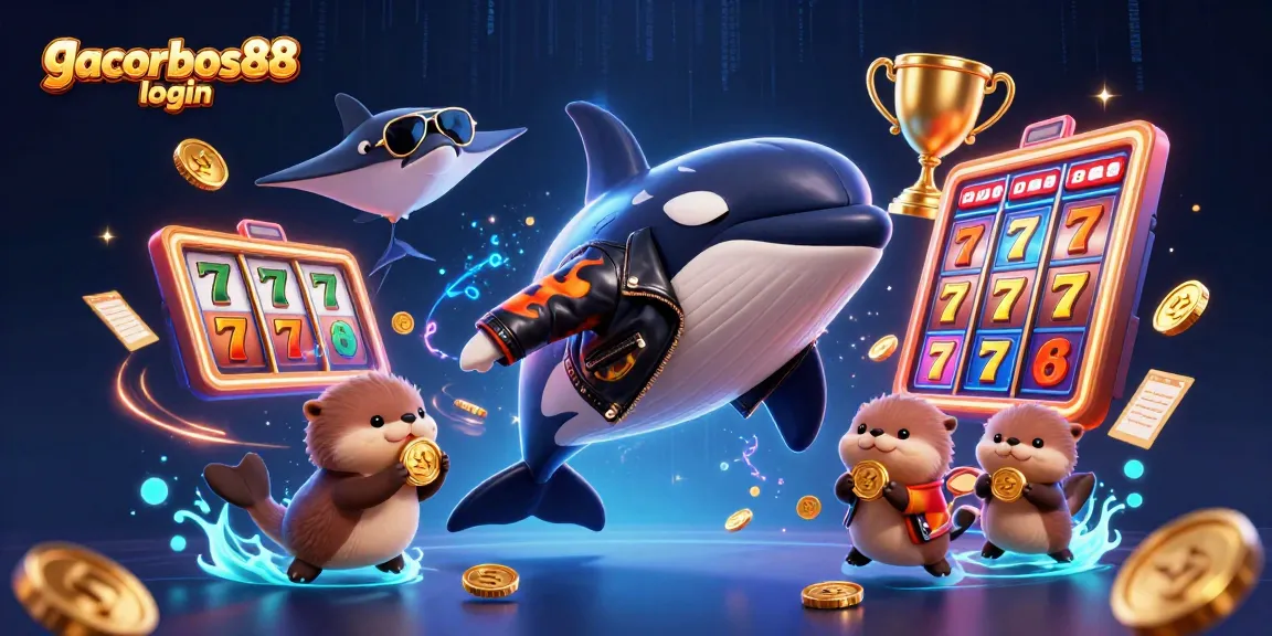 Experience the thrill of gacorbos88 login with winning vibes from vibrant sea creatures in a colorful casino