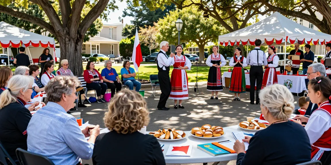 Engaging Polish community event at https://www.sfpol.com/ showcasing cultural heritage in San Francisco.