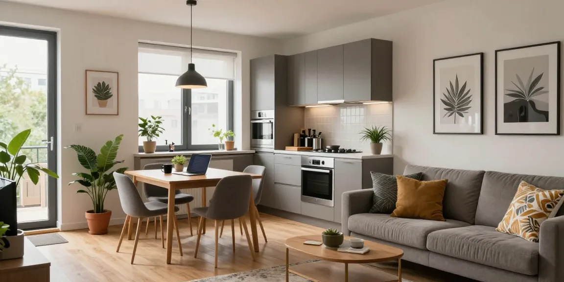 Gemütliche Monteurwohnung Hannover mit modernen Möbeln und guter Ausstattung.