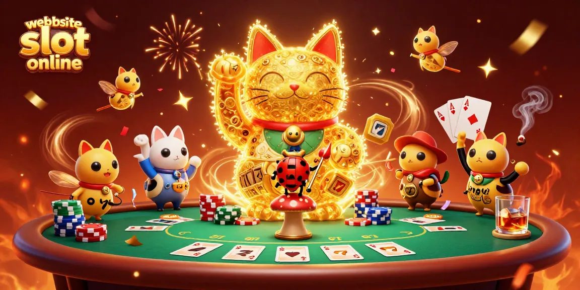 mainkan website slot online dengan simbol keberuntungan dan kesenangan berlimpah