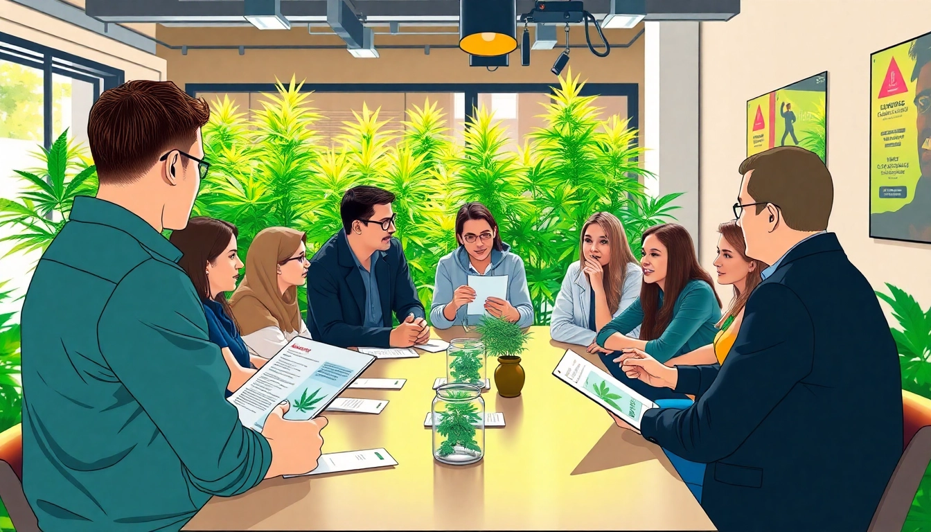 Blütenbande members enjoying their time in Hamburg's cannabis social club.