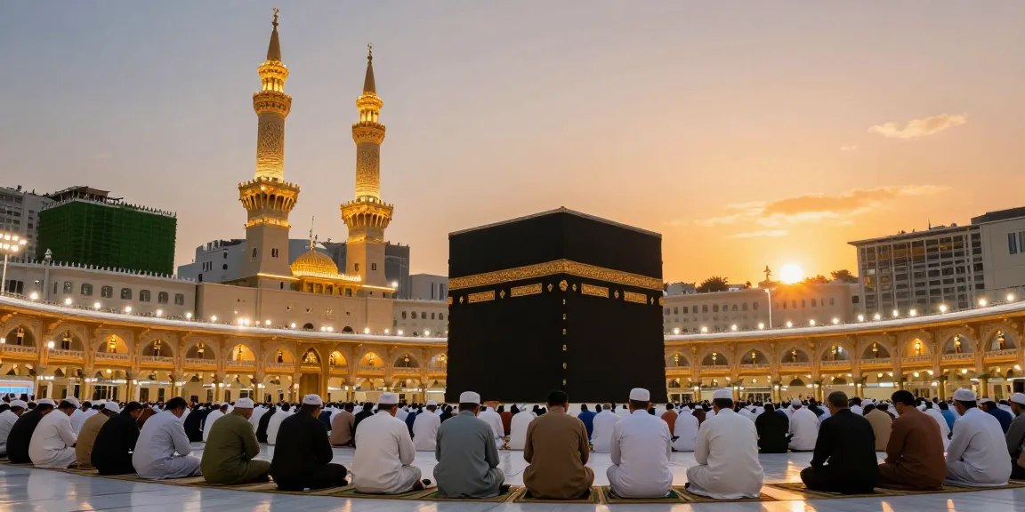 Umroh Itikaf experience at Masjidil Haram during Ramadan, highlighting spiritual journey.
