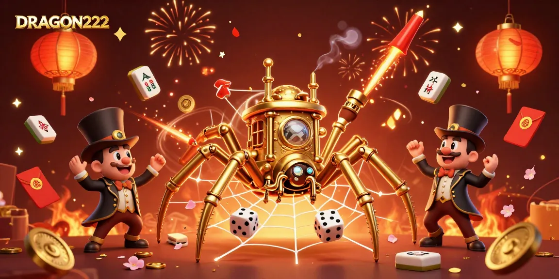 Experience thrilling gameplay with DRAGON222 in a vibrant, detailed 3D casino adventure.