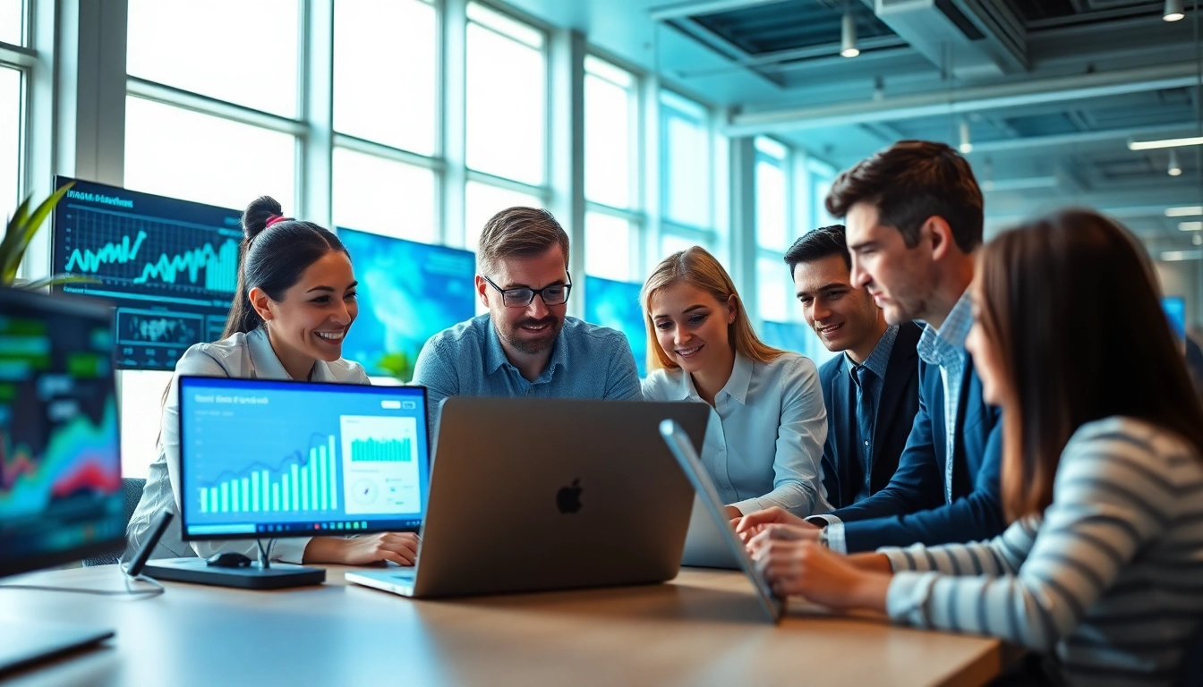 Maximize efficiency with managed it services near me in a modern office environment.