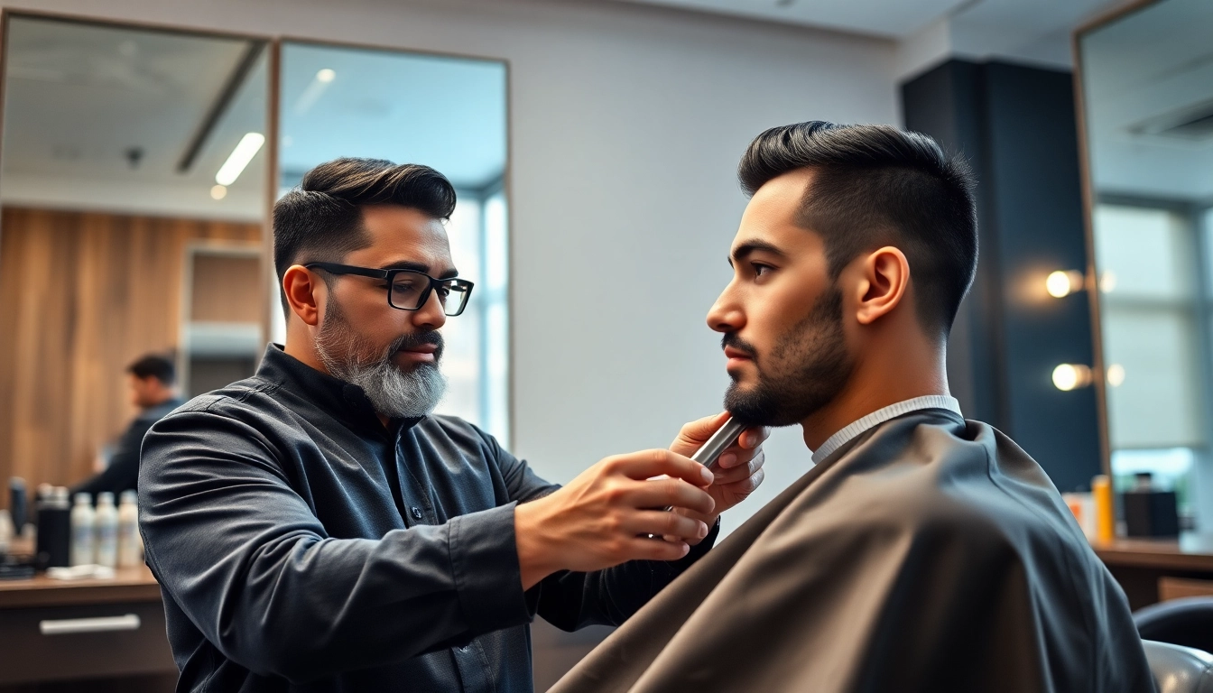 Ace of Fades 212 offers a professional hair replacement service in a modern NYC studio setting.