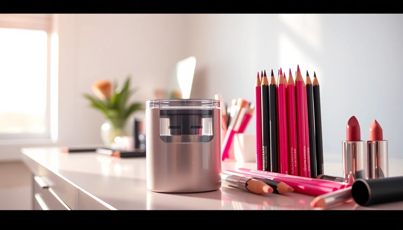 Transform your makeup routine with this expertly designed makeup pencil sharpener.