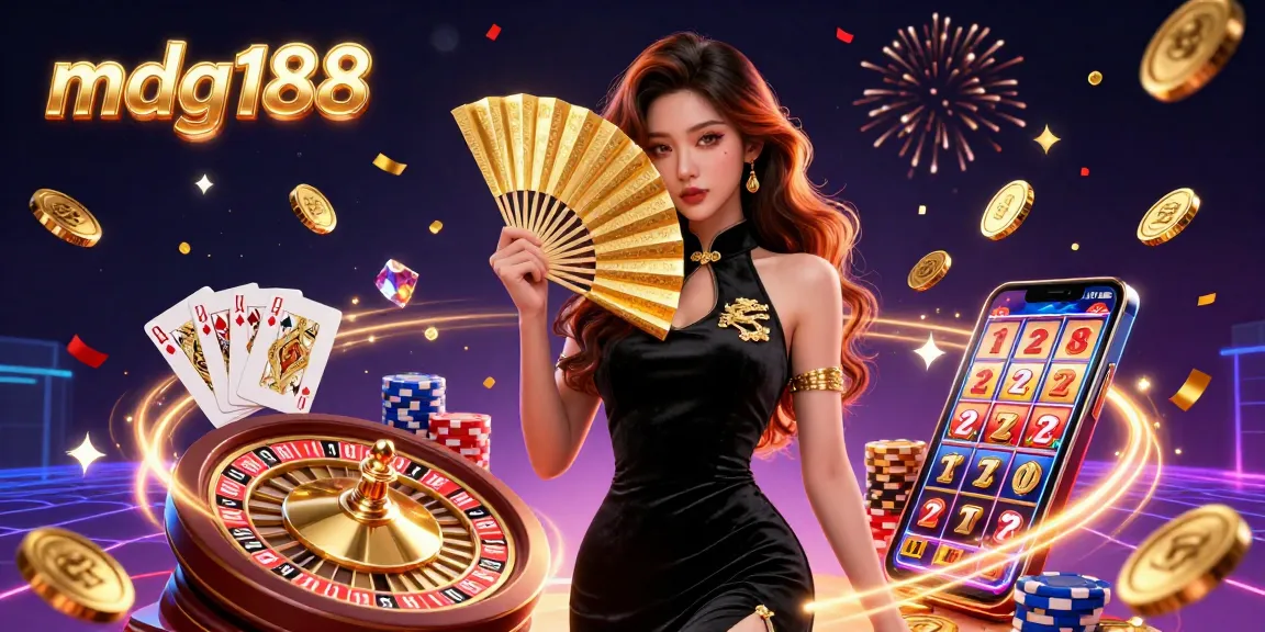 Experience luxury gaming at mdg188 with cascading coins and vibrant atmosphere for thrilling fun.