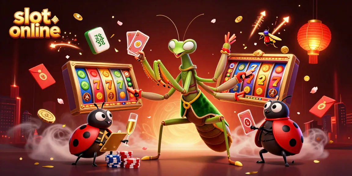 Menangkan slot online yang seru dengan gulungan dan simbol keberuntungan di permainan kasino.