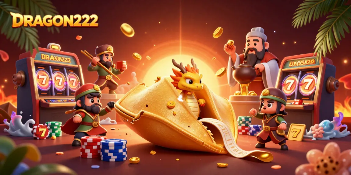 Engage with the immersive gaming experience at DRAGON222, featuring lively slots and dynamic casino elements.
