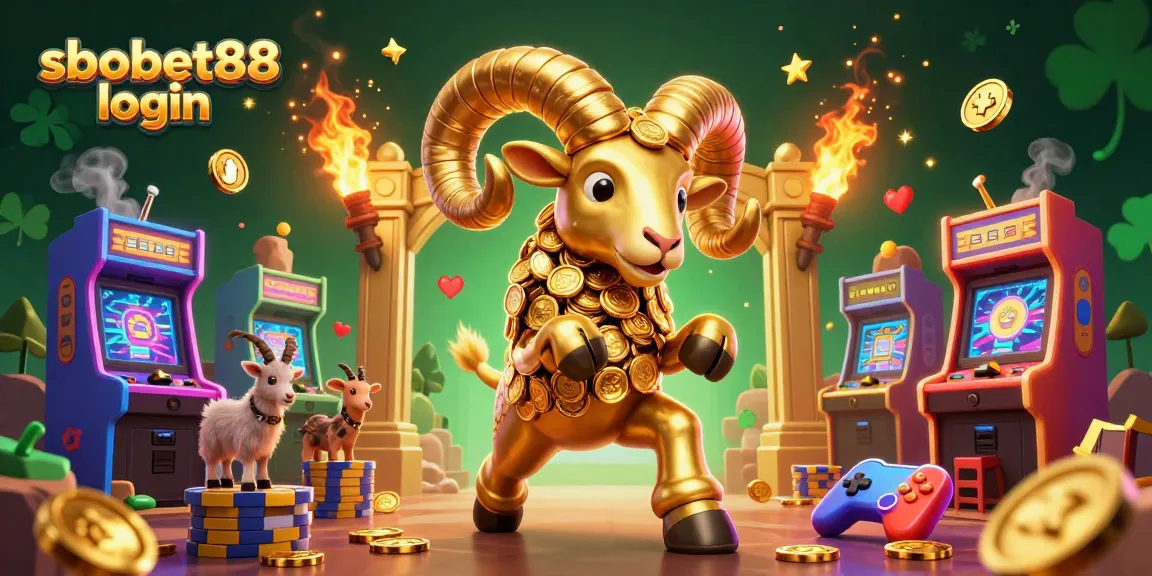 Engage in exciting betting experiences with sbobet88 login showcased in vibrant 3D casino illustration.