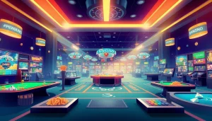 Interactive gaming interface of Nhà cái XX88 with diverse online gambling options.