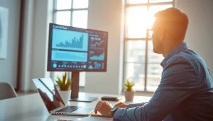 카드 현금화 정보 분석하는 전문가의 모습