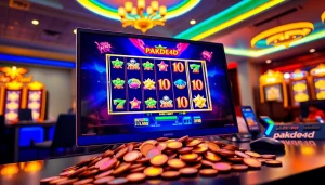 Menang dalam permainan pakde4d slot dengan setup kasino online yang seru.