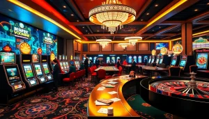 Witness an exciting gambling atmosphere with vibrant visuals reflecting link to w88 online gaming opportunities.