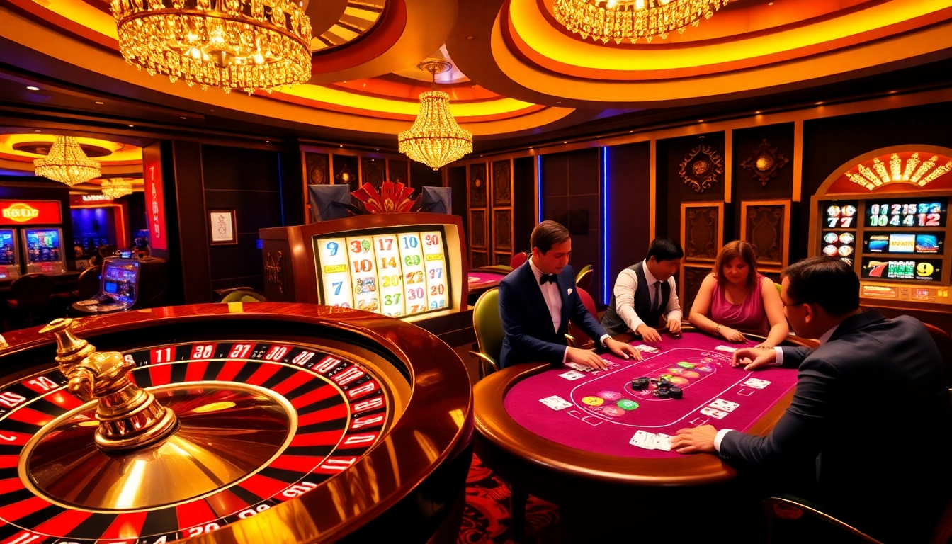 Experience betting excitement at 789BET with vibrant casino tables and engaging games.