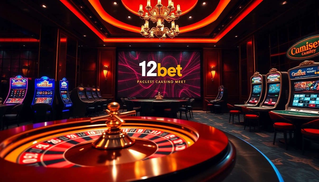 Experience excitement at 12bet with dynamic casino elements and engaging betting interfaces.