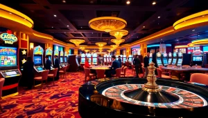 Experience the thrill of top online casinos in Canada with vibrant gaming environments and exciting gameplay.