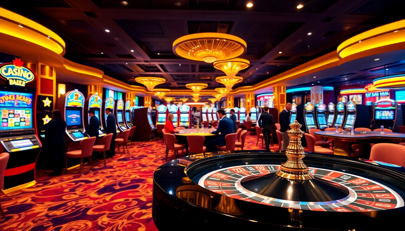 Experience the thrill of top online casinos in Canada with vibrant gaming environments and exciting gameplay.