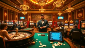 Experience the thrilling betting action at https://mk8th.net/ featuring a vibrant casino scene with exciting games and luxury elements.