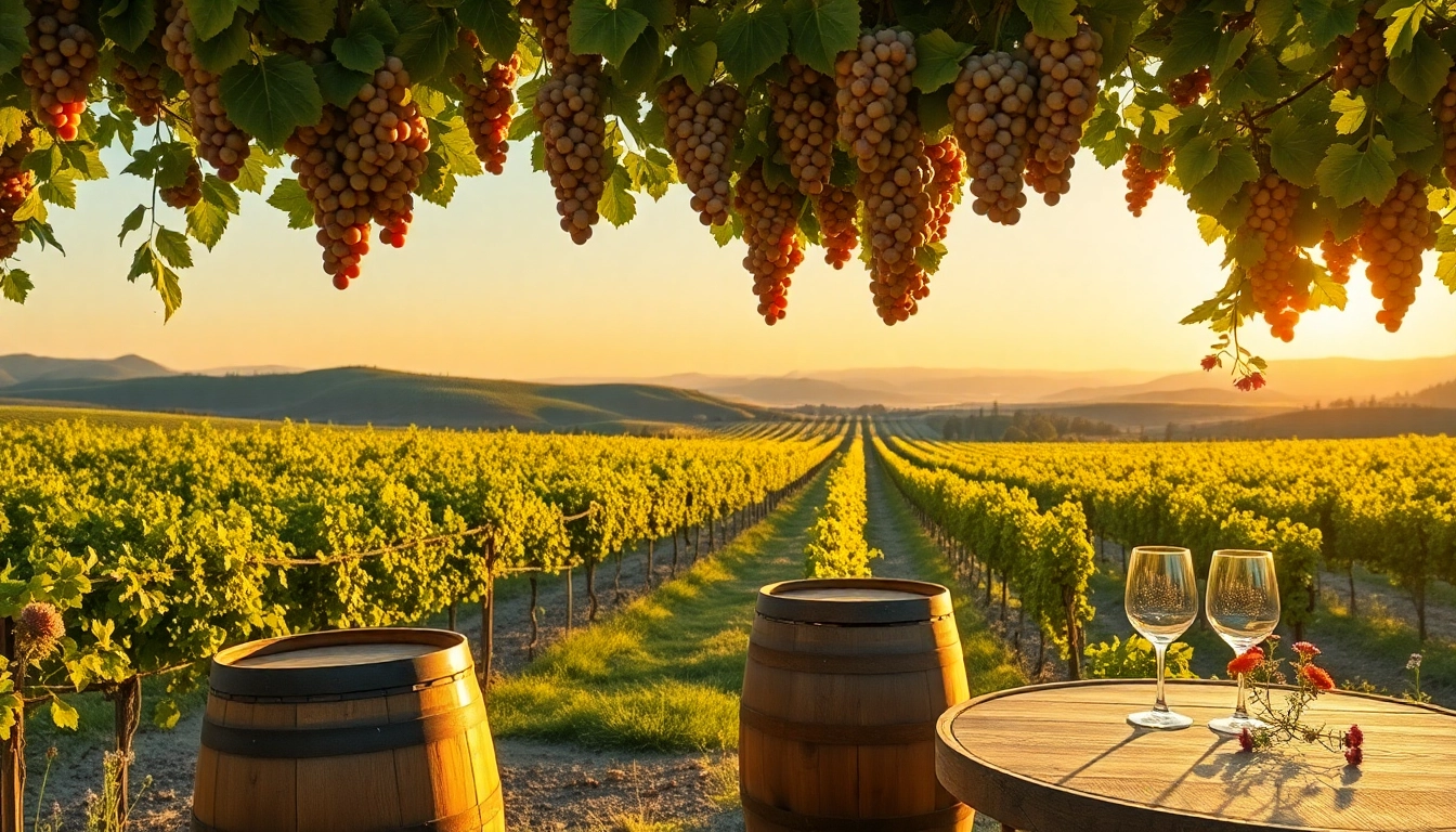 Savor the beauty of Sacramento Wineries with vibrant vineyards and rustic charm
