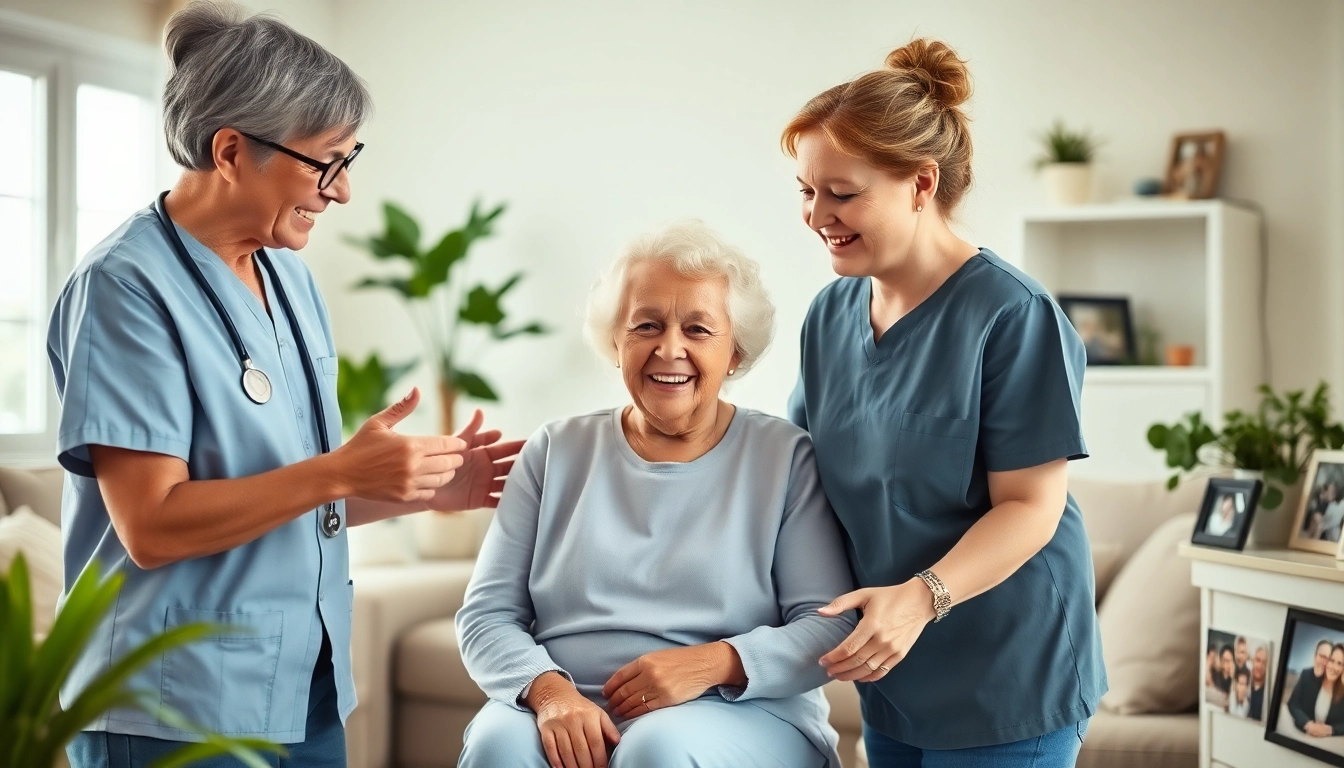 Senior caregivers austin tx providing compassionate support to elderly clients in a warm home setting.