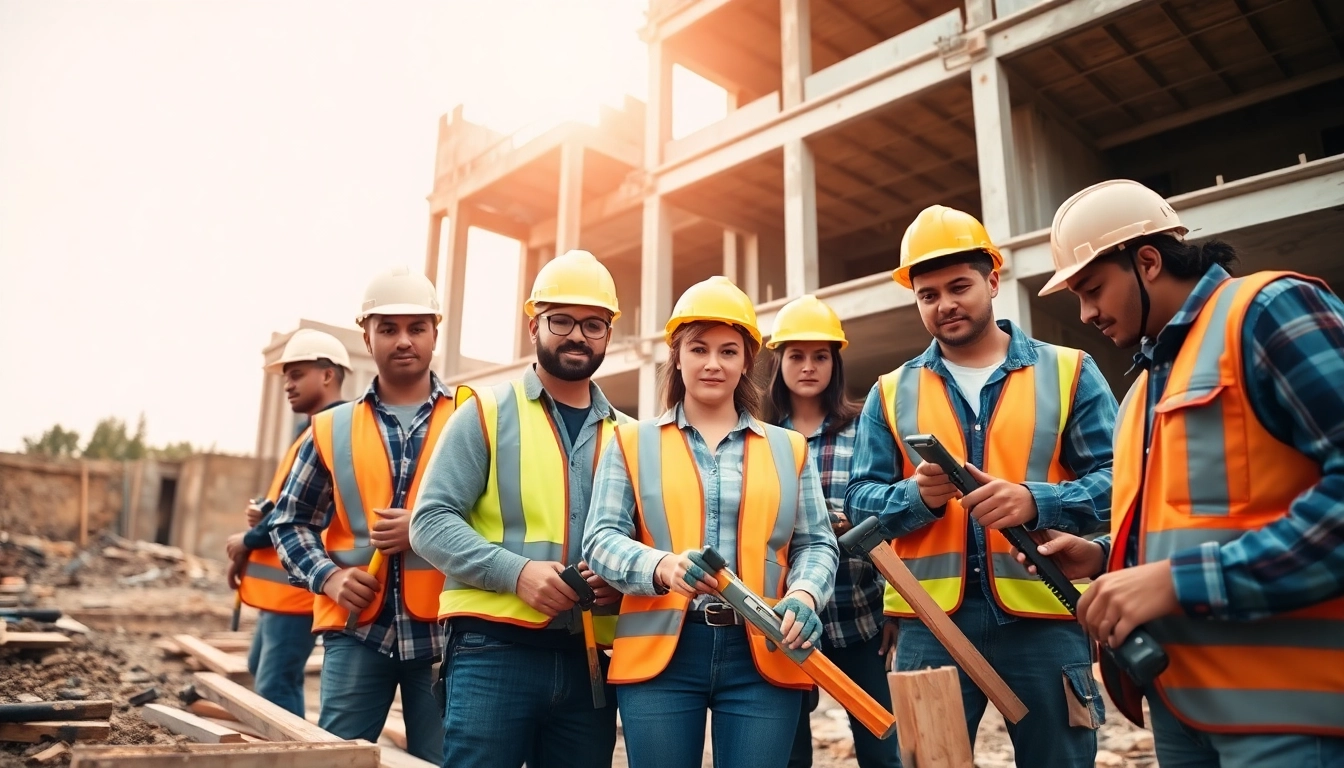 Apprenticeships in construction in the Carolinas show teamwork and skills development.