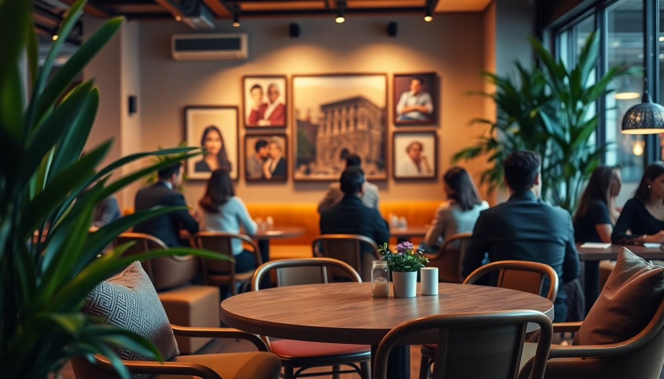 Social club Madrid inviting members to engage in discussions and community activities in a vibrant setting.