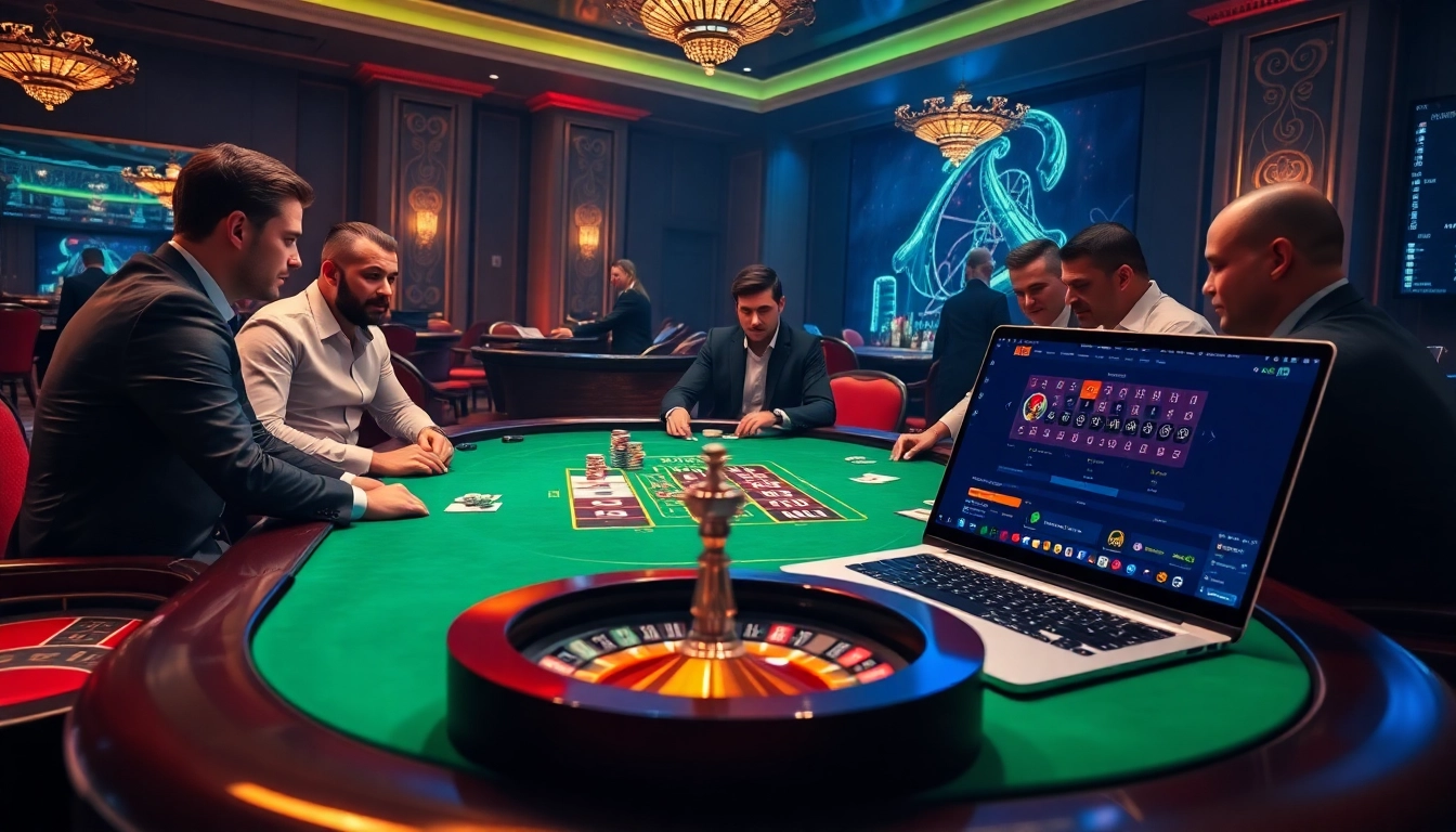 Engage with elite poker strategies at https://rr88.navy/ featuring a professional casino setting.