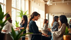 Experience the best hair salon san diego with skilled stylists creating stunning transformations in a modern, inviting space.