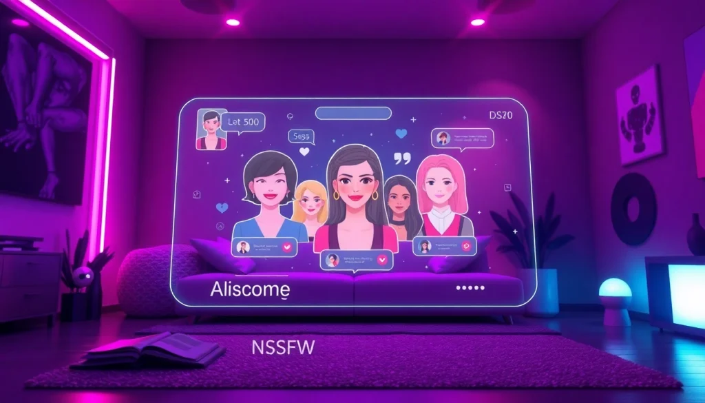 Explore the future of free NSFW AI chatbots with innovative digital interfaces and customizable avatars.