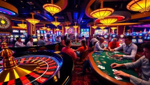 Engage in thrilling games while you play b52club at a vibrant casino filled with excitement.