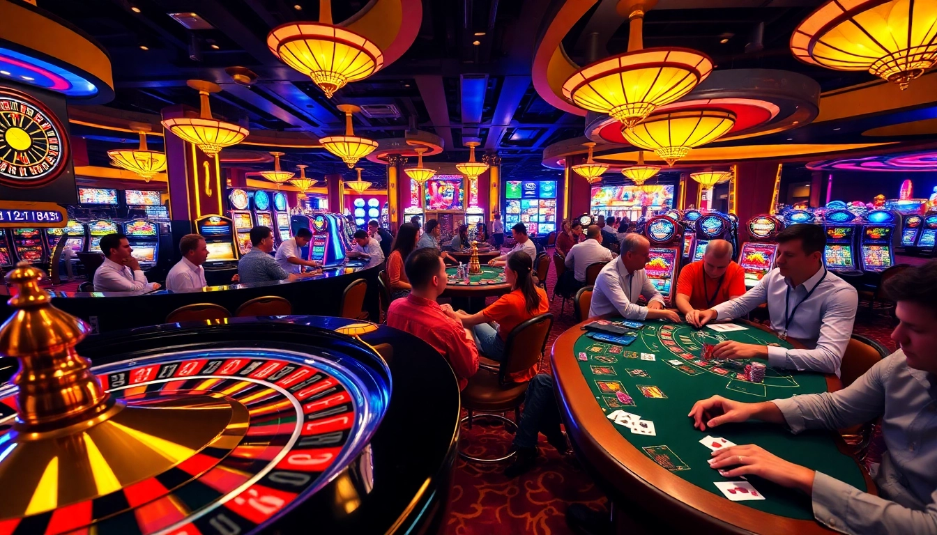 Engage in thrilling games while you play b52club at a vibrant casino filled with excitement.