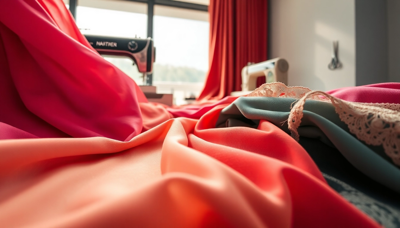 Stof voor jurk kopen: Elegante stoffen voor modieuze jurken in diverse kleuren en texturen.