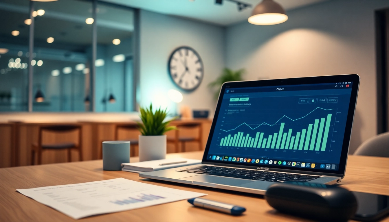 Profesjonalne otoczenie biura rachunkowego przedstawiające usługi Biura rachunkowego w Poznaniu.