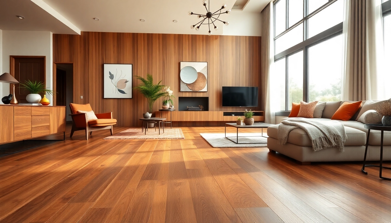 Transform your space with lvp flooring in a stylish modern living room setting.