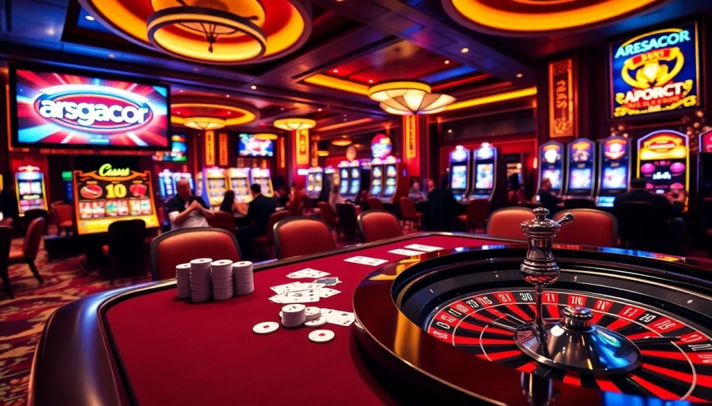 Experience winning moments with link aresgacor at a vibrant casino gaming table.