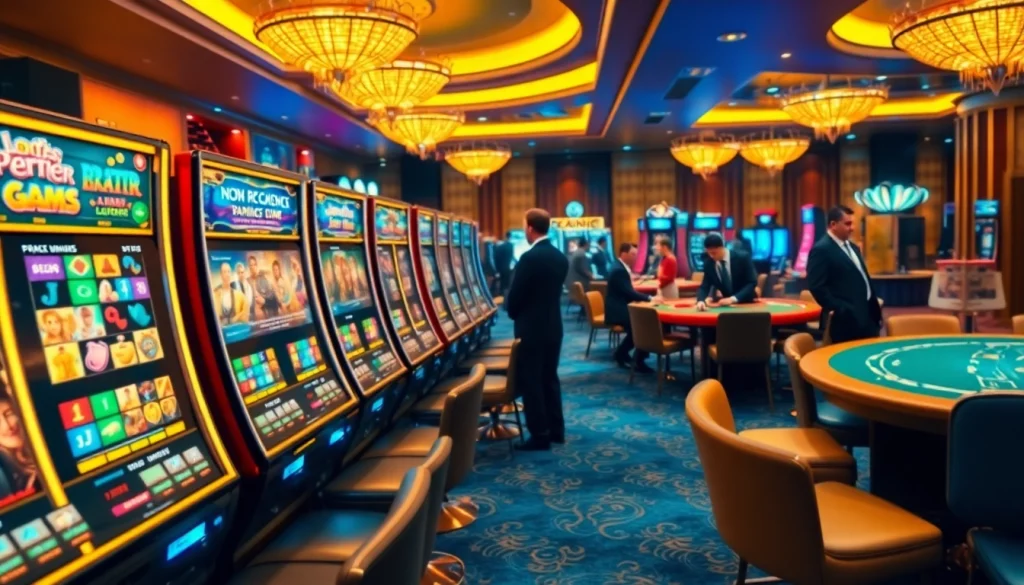 Enjoy vibrant gaming action at a Non gamstop Casino Uk with lively atmosphere and colorful slot machines.